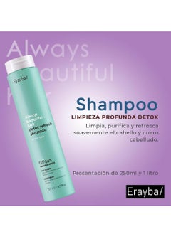 Erayba Always Beautiful Hair Detox Set Refreshing Shampoo 250ml Refreshing Mask 250ml Refreshing Conditioner 200ml  - Image 3