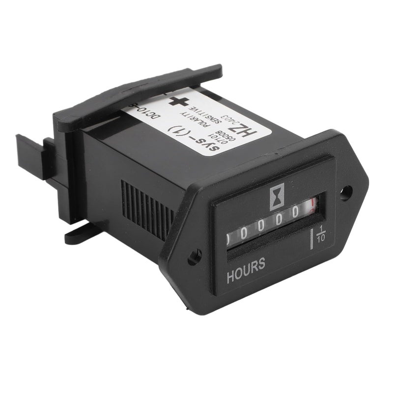 Versatile Mechanical Hour Meter ABS Construction For Engines Generators Boats DC10 80V Motor Trucks Tractors - Image 5