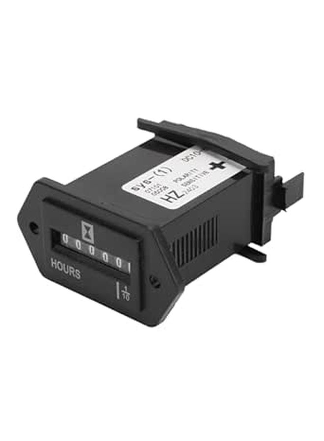 Versatile Mechanical Hour Meter ABS Construction For Engines Generators Boats DC10 80V Motor Trucks Tractors - Image 1