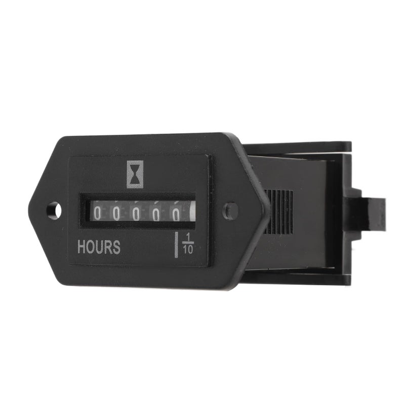 Versatile Mechanical Hour Meter ABS Construction For Engines Generators Boats DC10 80V Motor Trucks Tractors - Image 4