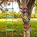 TOPNEW 12 Ninja Tree Climbing Holds for Tree Climber Tree Climbing Kit with 66FT Rope Ladder for Outdoor Ninja Warrior Obstacle Course Training - Image 4