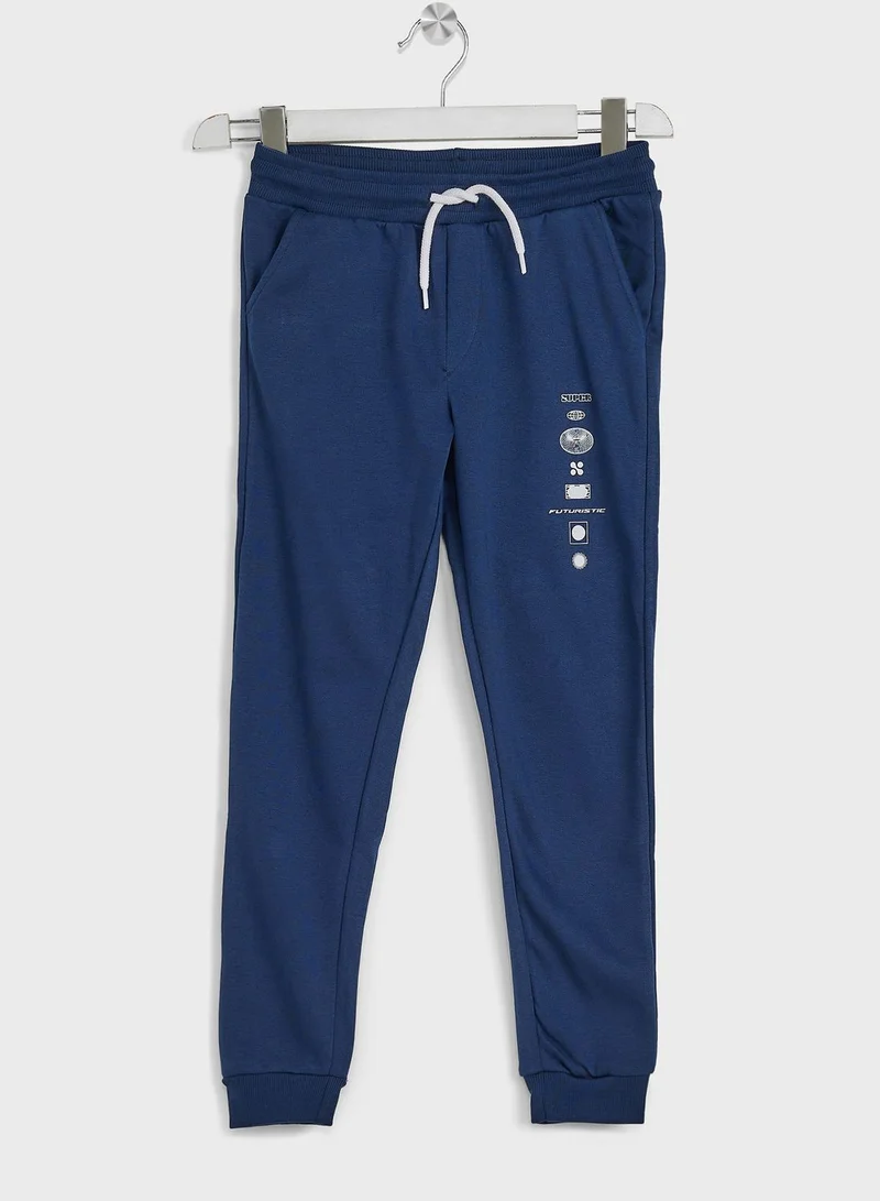 Pinata Boys Printed Sweatshirt And Jogger Set