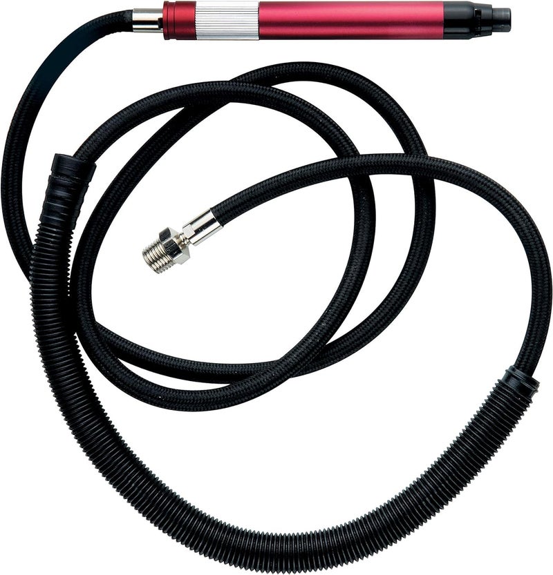 Chicago Pneumatic CP9104Q Kit - Air Pencil Die Grinder Tool, Welder, Woodworking, Automotive Car Detailing, Stainless Steel Polisher, Heavy Duty, 1/8 Inch (3mm), 0.05 HP / 40 W - 60000 RPM,Red - Image 3