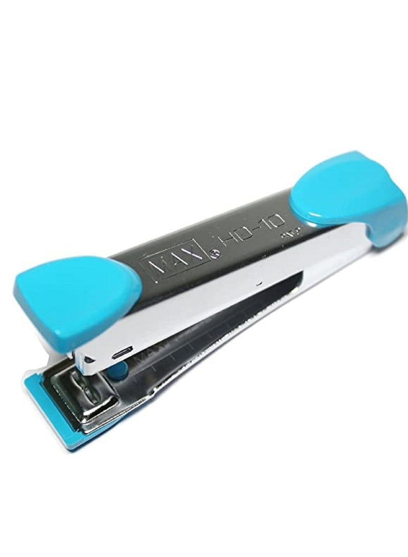 Max Stapler 15 sheets Max HD-10 Erganomic Style Sky Blue  - Image 3