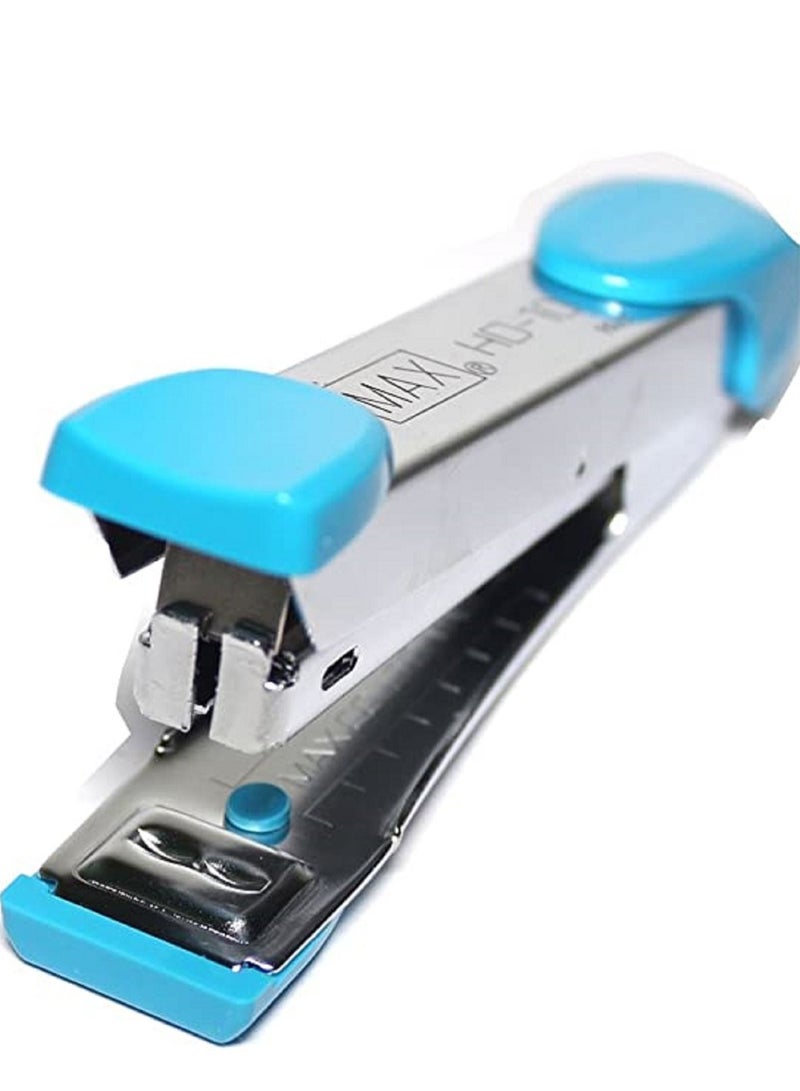 Max Stapler 15 sheets Max HD-10 Erganomic Style Sky Blue  - Image 2