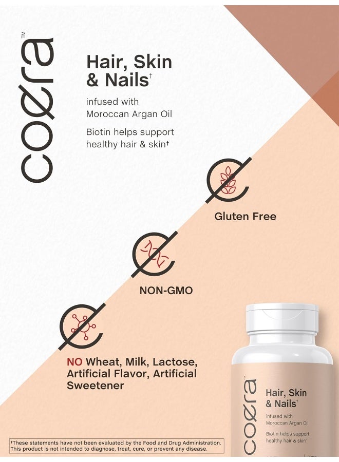 Coera كبسولات الشعر والبشرة والأظافر للرجال والنساء - Image 5