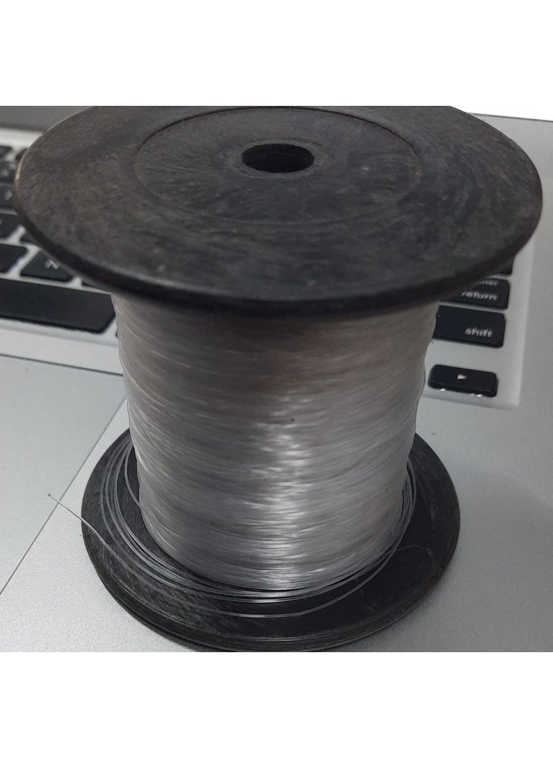 Imprint IMPRINT Plastic Wire Reel Pack of 1 Reel Transparent Approx 1 mm Thick Plastic Wire for Home and Art Craft Use  - Image 4