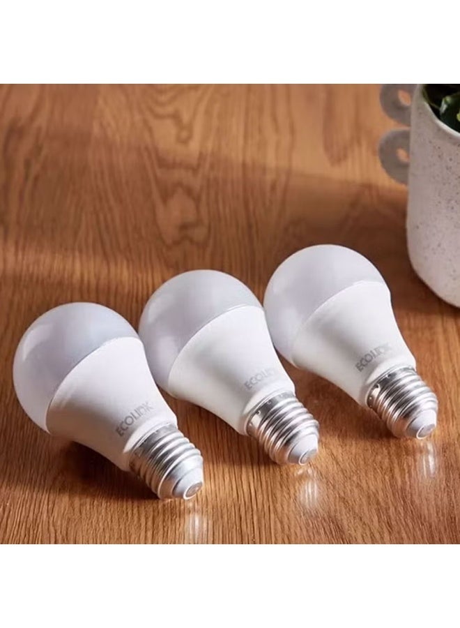 ECOLINK 12W LED Light Bulb,E27 Base,6500K 1CT/12 Cool Day Light-Pack Of 6 - Image 5