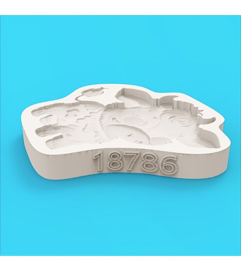 Cow Calf Chocolate Fondant Cake Silicone Mold Creative Shaping Tool - Image 5