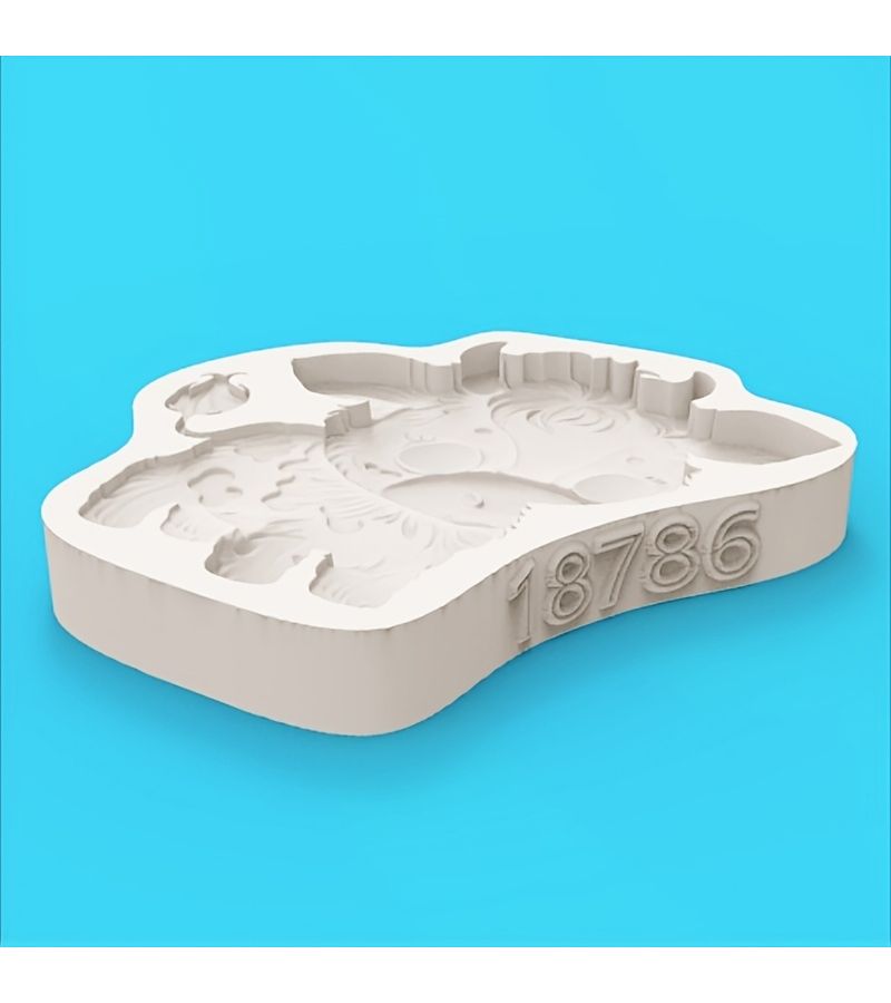 Cow Calf Chocolate Fondant Cake Silicone Mold Creative Shaping Tool - Image 4