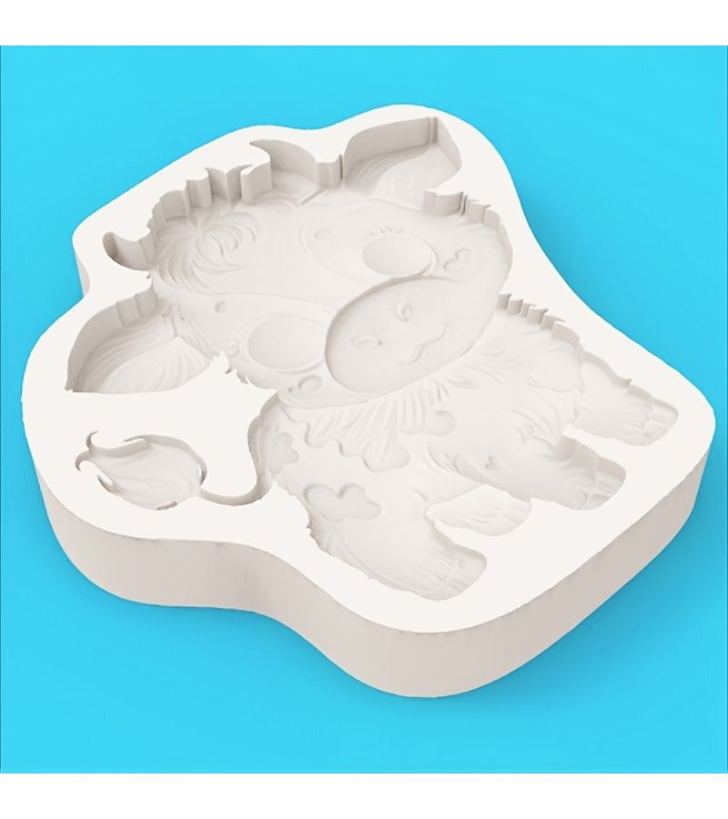 Cow Calf Chocolate Fondant Cake Silicone Mold Creative Shaping Tool - Image 2