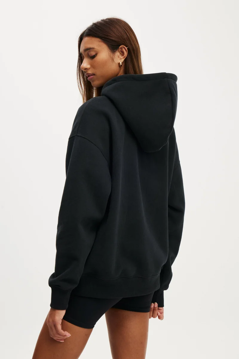 بودي Plush Premium Graphic Hoodie
