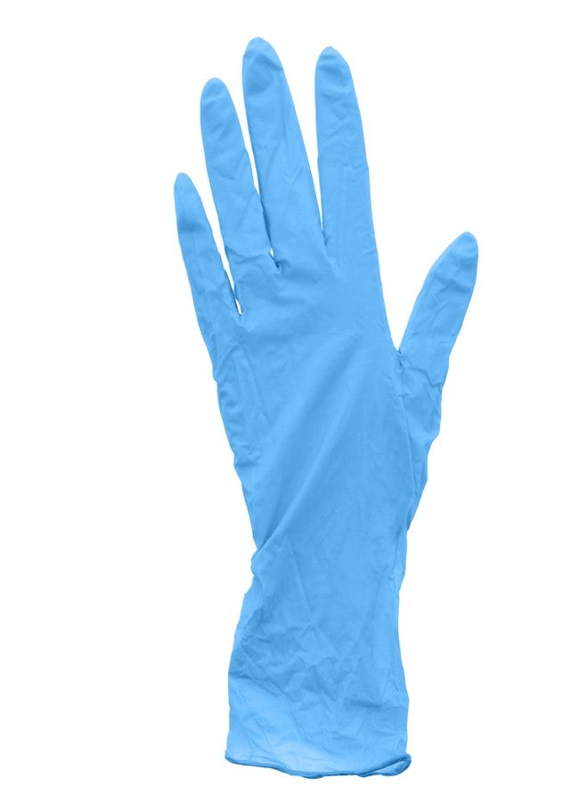 AmerCare Pacific 4.5 mil Blue Nitrile Gloves, Powder and Latex Free, General Purpose for Cleaning and Foodservice, Medium, Case of 1000 - Image 3