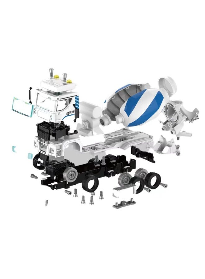 Diy Agitating Lorry With Lights And Sounds 82 Pieces - 3201-1 - Image 3