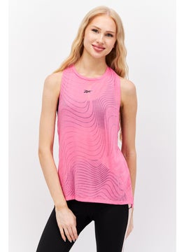 Women Sportswear Fit  Sleeveless Training Tank Top, Pink