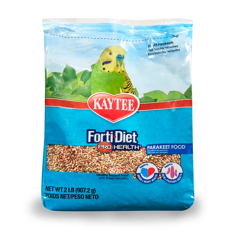 Kaytee Forti-Diet Pro Health Nourish+Protect Parakeet Food, Comprehensive Nutrition Backed by Science, Digestive Health, Immune Support, 2 pounds - Image 5