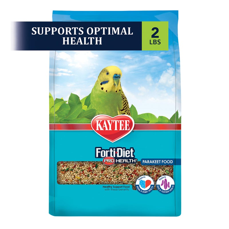 Kaytee Forti-Diet Pro Health Nourish+Protect Parakeet Food, Comprehensive Nutrition Backed by Science, Digestive Health, Immune Support, 2 pounds - Image 4