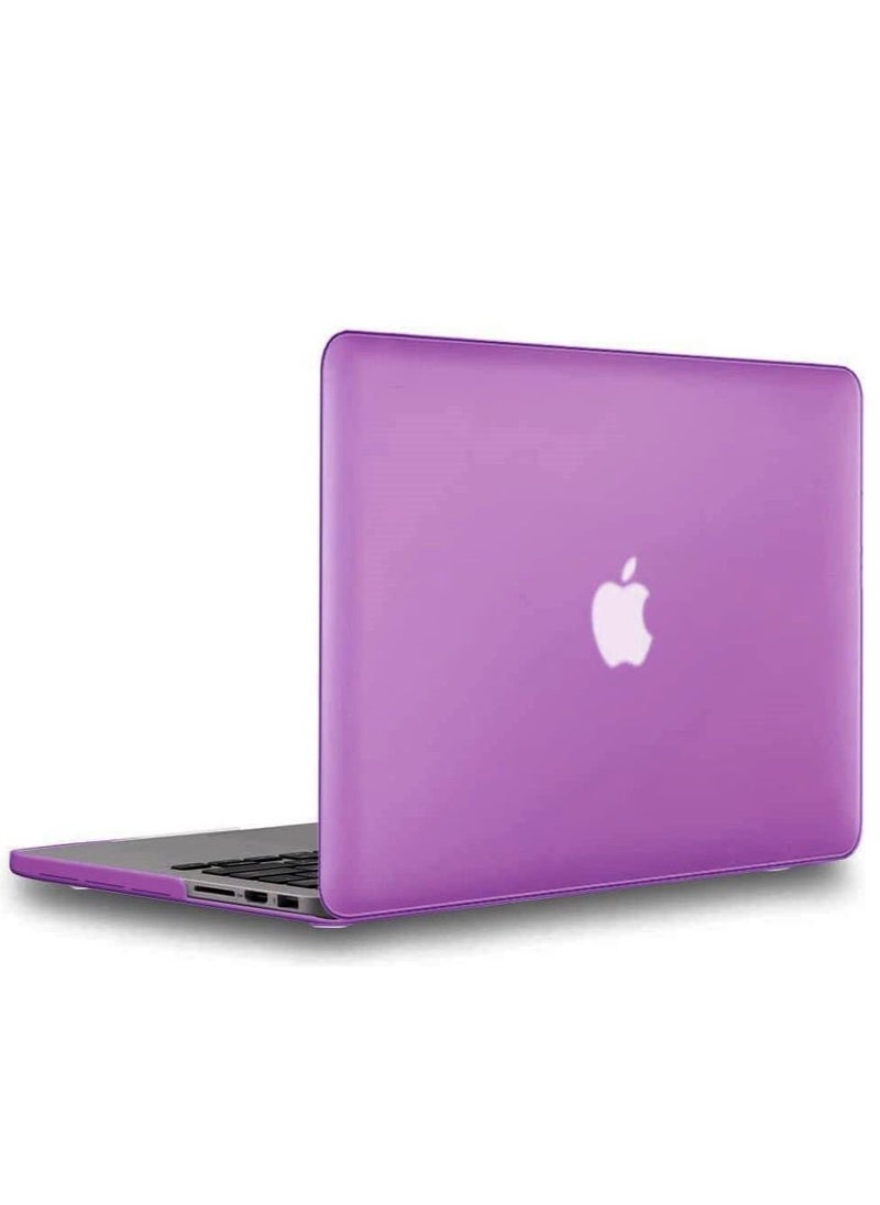 Ntech NTECH Hard Shell Case Compatible with MacBook Pro (Retina, 13 inch Early 2015/2014/2013/ Late 2012) Model: A1502/A1425 No USB-C No CD ROM (Purple)  - Image 1