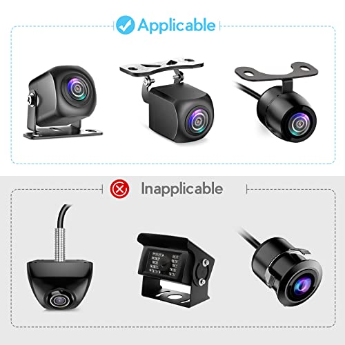 Pixelman Rear Camera Holder, Dash Cam Mount for Rear Windshield, Car Recorder Backup Bracket for Rearview Mirror, Reverse Camera Mount for SUV, Truck, RV, Auto - Image 3