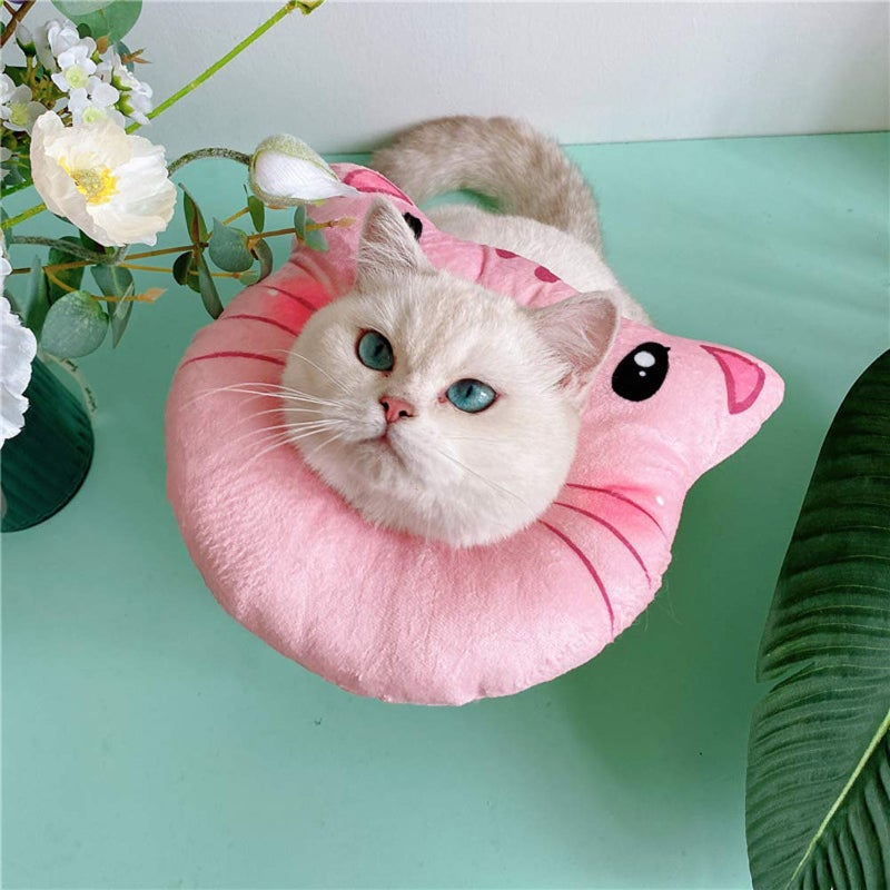 2pcs Cat Recovery Collar Adjustable Neck Cone Recovery Collar After - Image 4