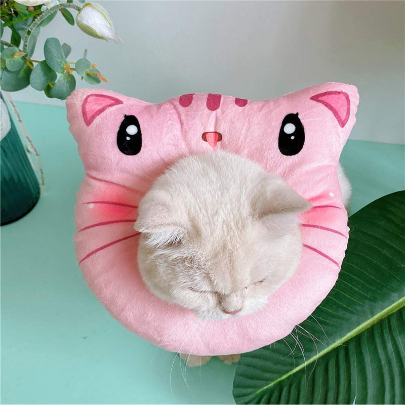 2pcs Cat Recovery Collar Adjustable Neck Cone Recovery Collar After - Image 5