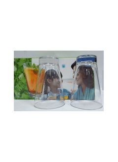 Ocean Set of 6 cups, 320 ml, Shop Ocean Studio, transparent, 800045  - Image 1