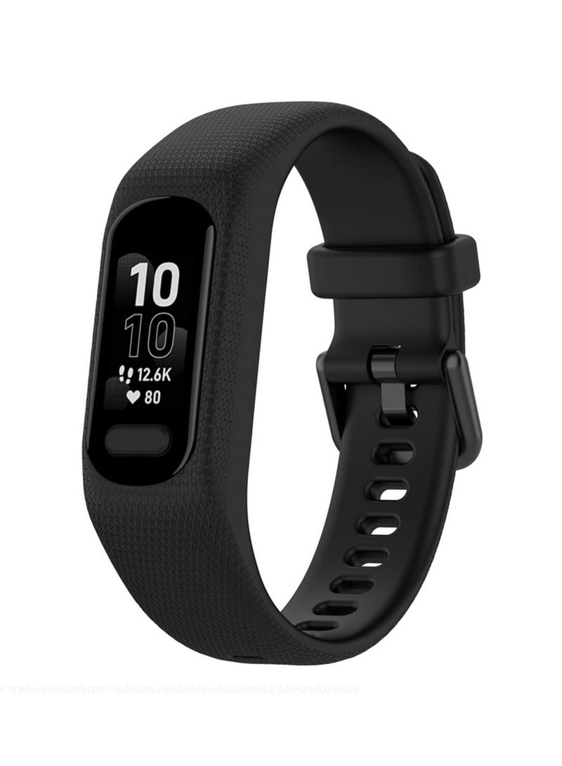 Replacement Band For Garmin Vivosmart 5 GarminSmart 5 Sport Silicone Strap Case Bracelet Accessories Wristband for Women Men - Image 1