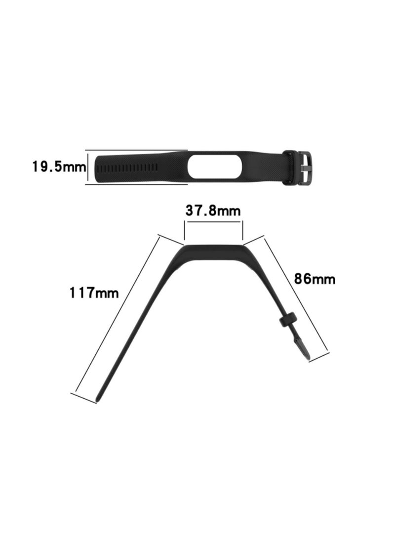 Replacement Band For Garmin Vivosmart 5 GarminSmart 5 Sport Silicone Strap Case Bracelet Accessories Wristband for Women Men - Image 5