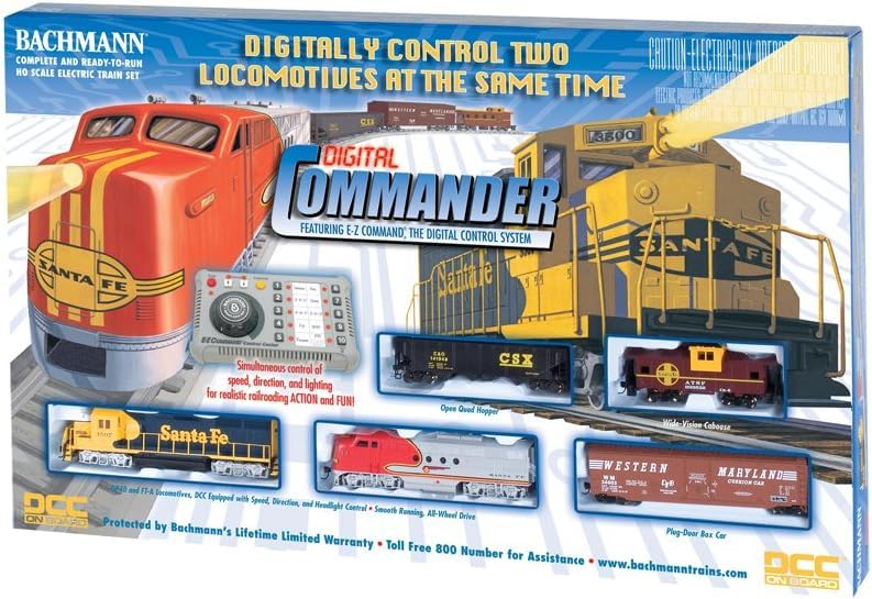 Bachmann Trains - Digital Commander DCC Equipped Ready To Run Electric Train Set - HO Scale - Image 4