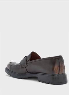 Robert Wood Croc Emboss Formal Loafers  - Image 2