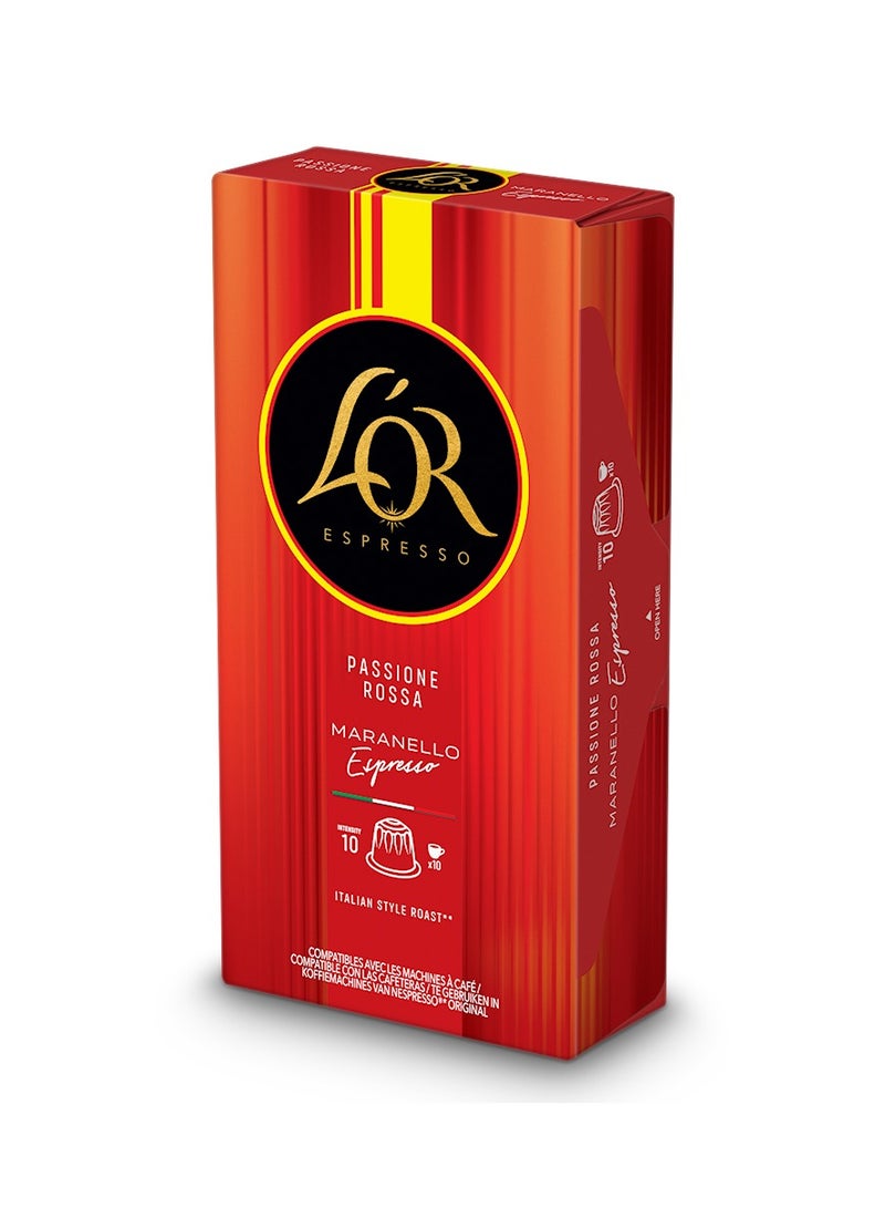 L'or Espresso Maranello Intensity 10 Coffee Capsules 10 Capsules (52g) - Image 2