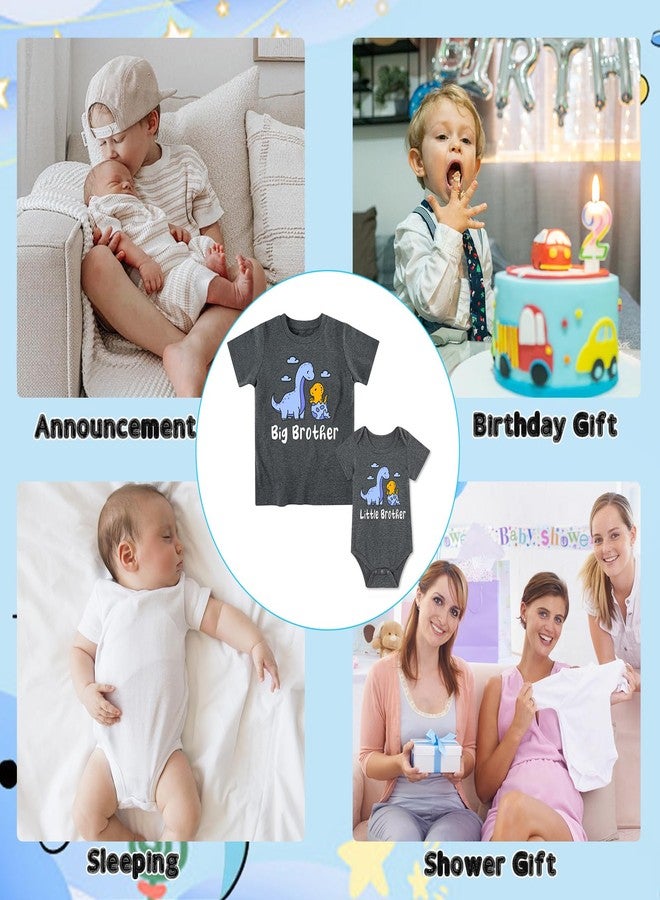 Funnycokid أزياء متطابقة للأخ الأكبر والأخ الأصغر من Funnycokid، قمصان للأولاد الصغار، مجموعة هدايا للأطفال، ملابس - Image 5