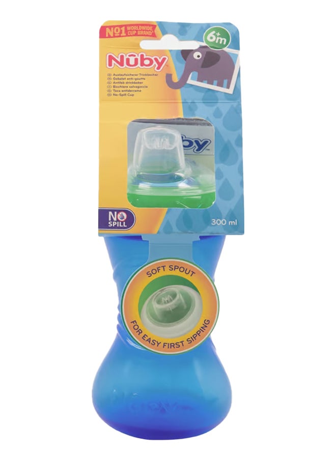 Nuby - No-Spill Cup Easy Grip 6M+, Blue - Image 1
