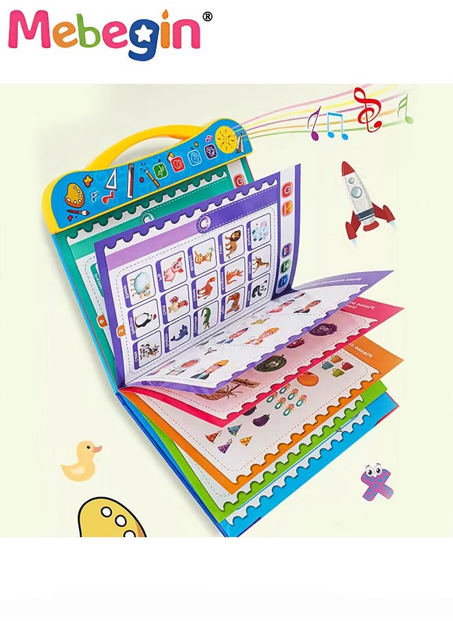 MEBEGIN English Reading Machine for Kids, Baby Electronic Learning Book, Early Educational Intelligent Book, Development Activity Toys Gifts for Kids Age 3+  - Image 5