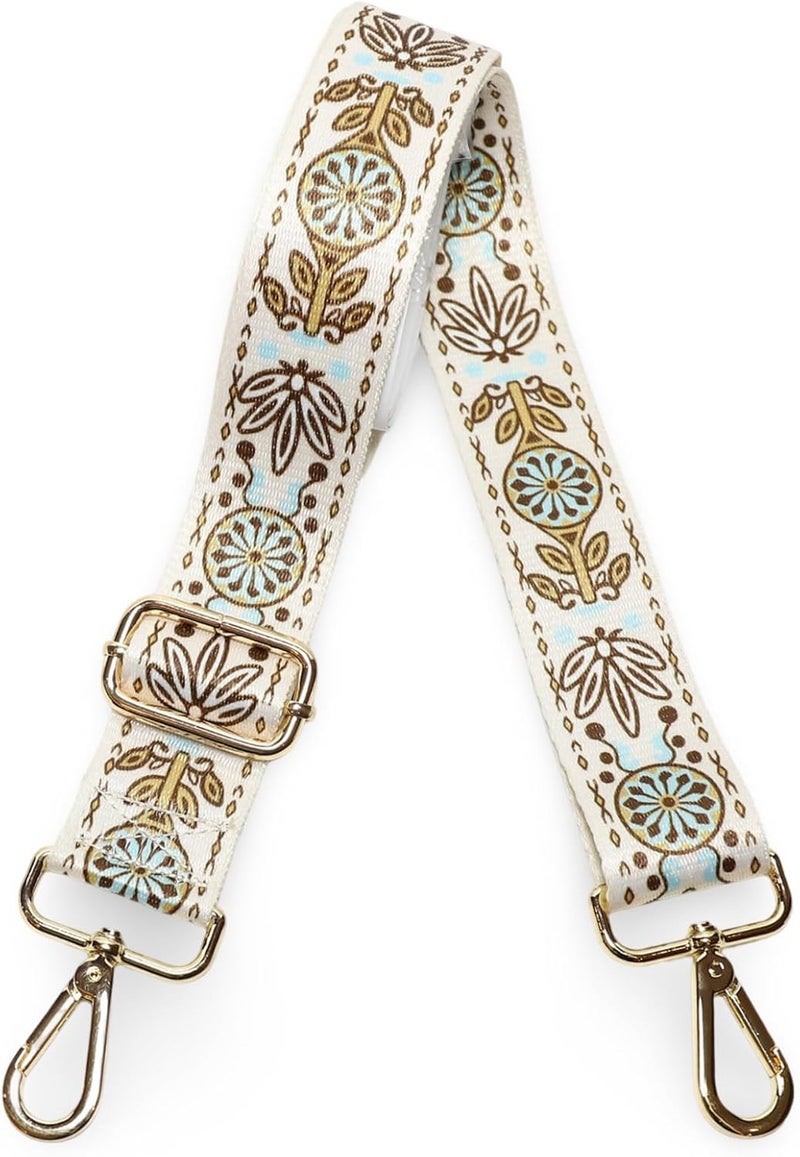Kolti Purse Strap Replacement Crossbody Handbag Stripe Wide Adjustable - Image 1