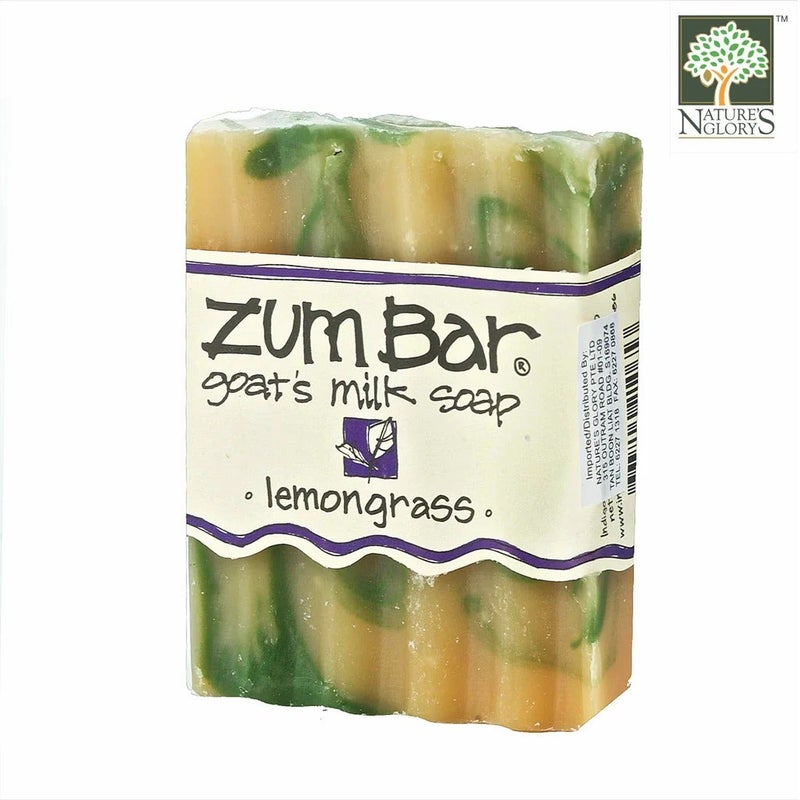 ZUM Lemongrass Goat's Milk Soap 30grams - Image 1