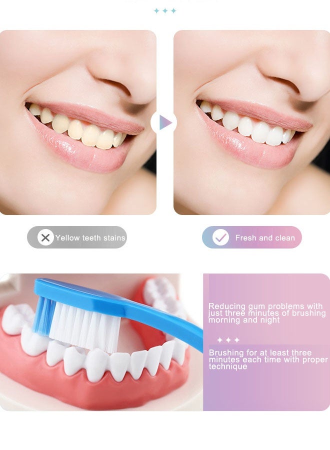 ORALHOE Niacinamide Whitening Toothpaste, Dazzling White Toothpaste Fresh Breath Niacinamide, Body Accel Niacinamide Whitening Toothpaste 100g - Image 5