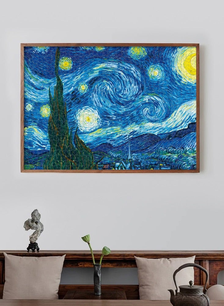 1000 Van Gogh Starry Sky Puzzle Puzzle, Stress Relief Toy Gift - Image 3