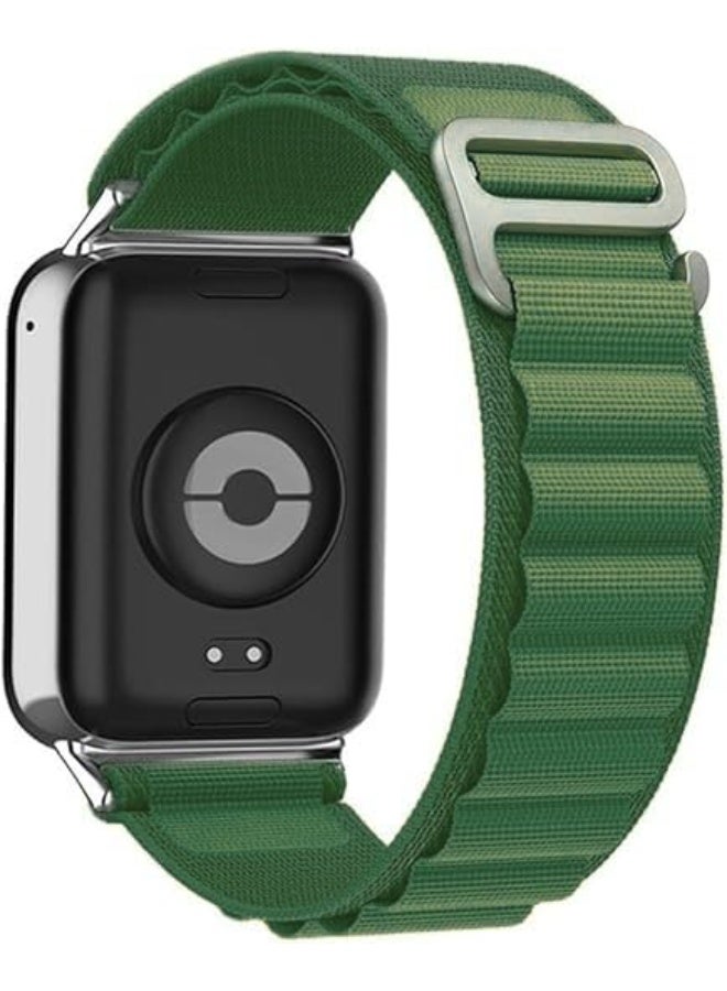 Next Store Sport Nylon Strap Compatible with Redmi Watch 4, Comfortable Adjustable Fabric Replacement Band with G-Shaped Buckle