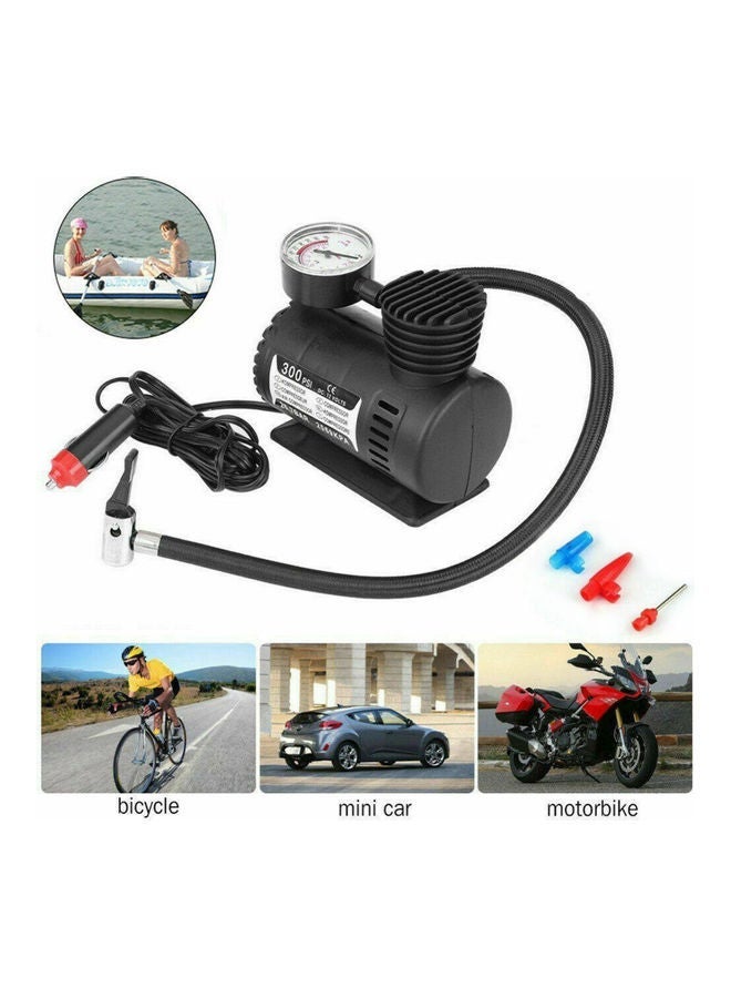 NIBEMINENT Car Electric Air Pump 300psi Compressor Portable Tire Inflator For  - Image 5