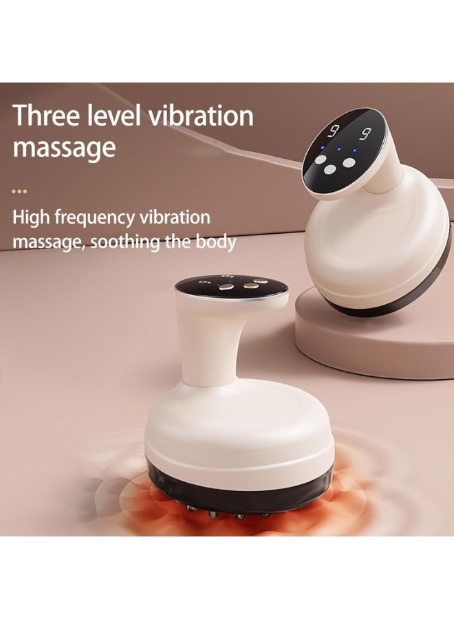 Arabest Meridian Brush Massage Body Relaxation Waist Meridian Pressure Brush Electric Therapy Massage Tools Skin(White) - Image 3