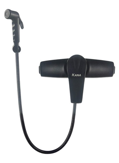 Black mixer with bidet