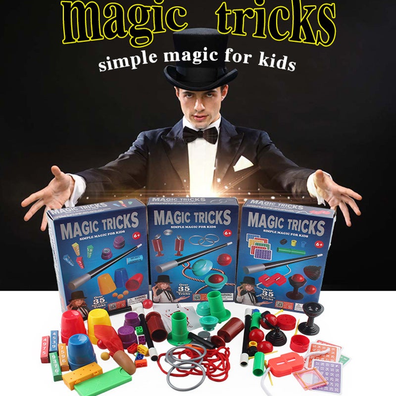 New Show Children'S Puzzle Magic Props With Instructions Suit Toys - Image 2