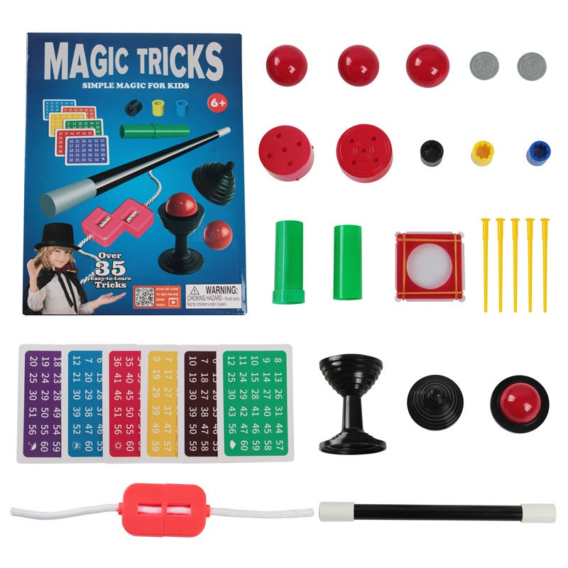 New Show Children'S Puzzle Magic Props With Instructions Suit Toys - Image 1