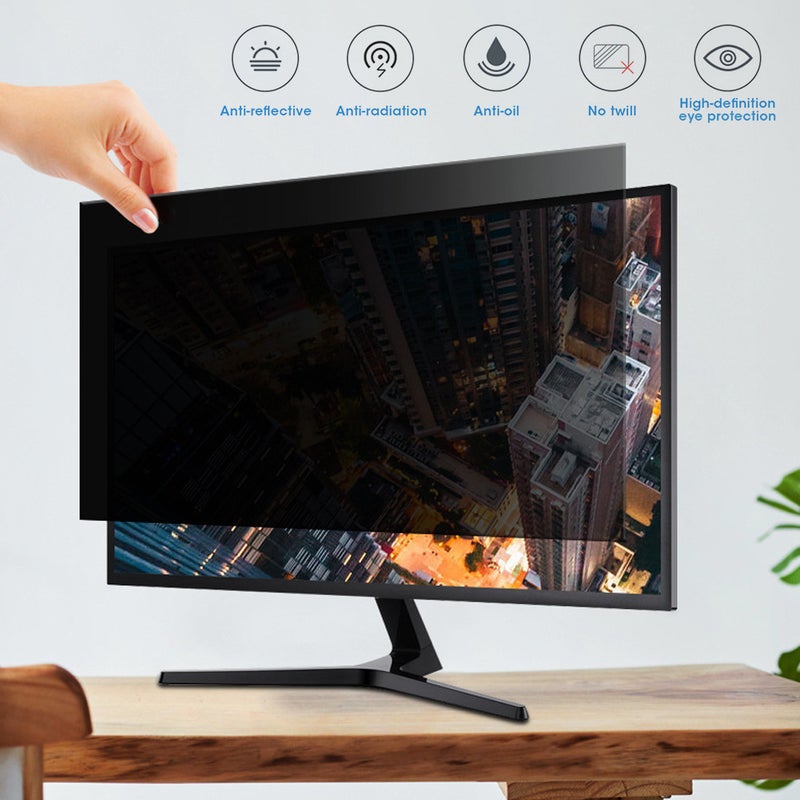 21.5in 16:9 Screen AntiPeeping Film Monitor Protective Filter Accessory for Desktop Computer - Image 4