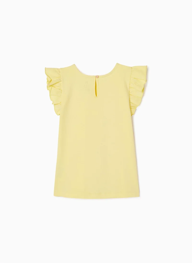 Zippy Zippy Sleeveless Cotton T-shirt for Girls