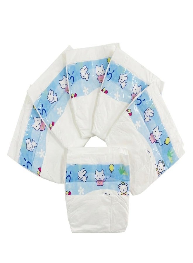 scnbom Reborn Baby Dolls Diapers for 18-24 inch Newborn Doll Reusable Accessories 6-Piece Pack - Image 1