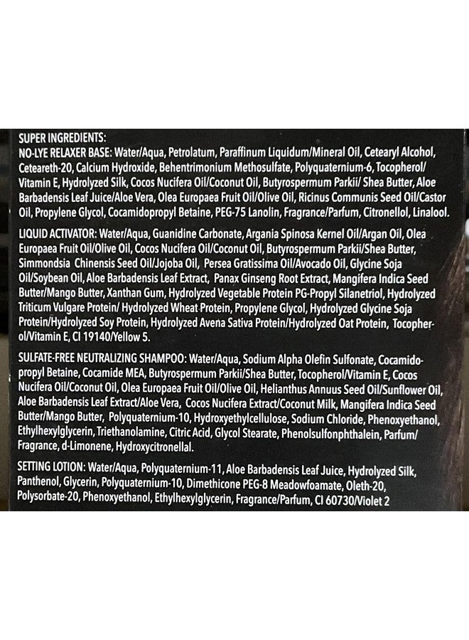 Ultra Sheen Supreme No-lye Relaxer Conditioning Creme Kit, Super, 1 Ea, 1count - Image 3