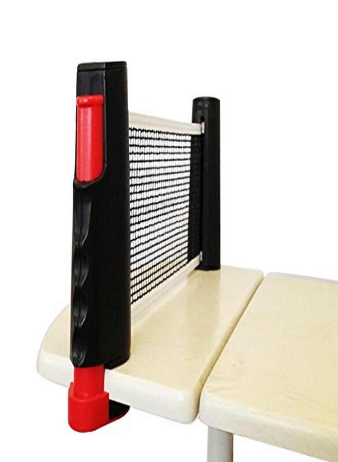 Futaba Retractable Ping Pong Portable Net Kit - (Black and Red, 19.5 X 14cm/7.7 X 5.5in) - Image 1