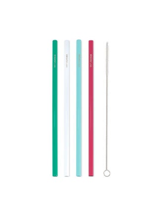 Set of 4 Stainless Steel Reusable Metal Drinking Straws with Cleaning Brush Alternative for Plastic Straws, Ideal for Daily Use, Travel, and Parties. Reduce Waste, Enjoy Refreshing Beverages. - pzsku/ZEAEA05A22F58D27189DAZ/45/_/1691096961/018088ad-5389-4000-a28a-2189a0ea00cf